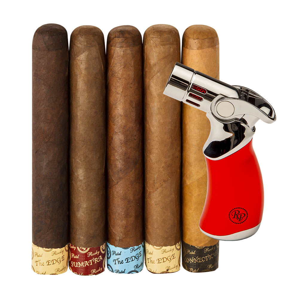 Rocky Patel 5-Pack & Lighter, , jrcigars